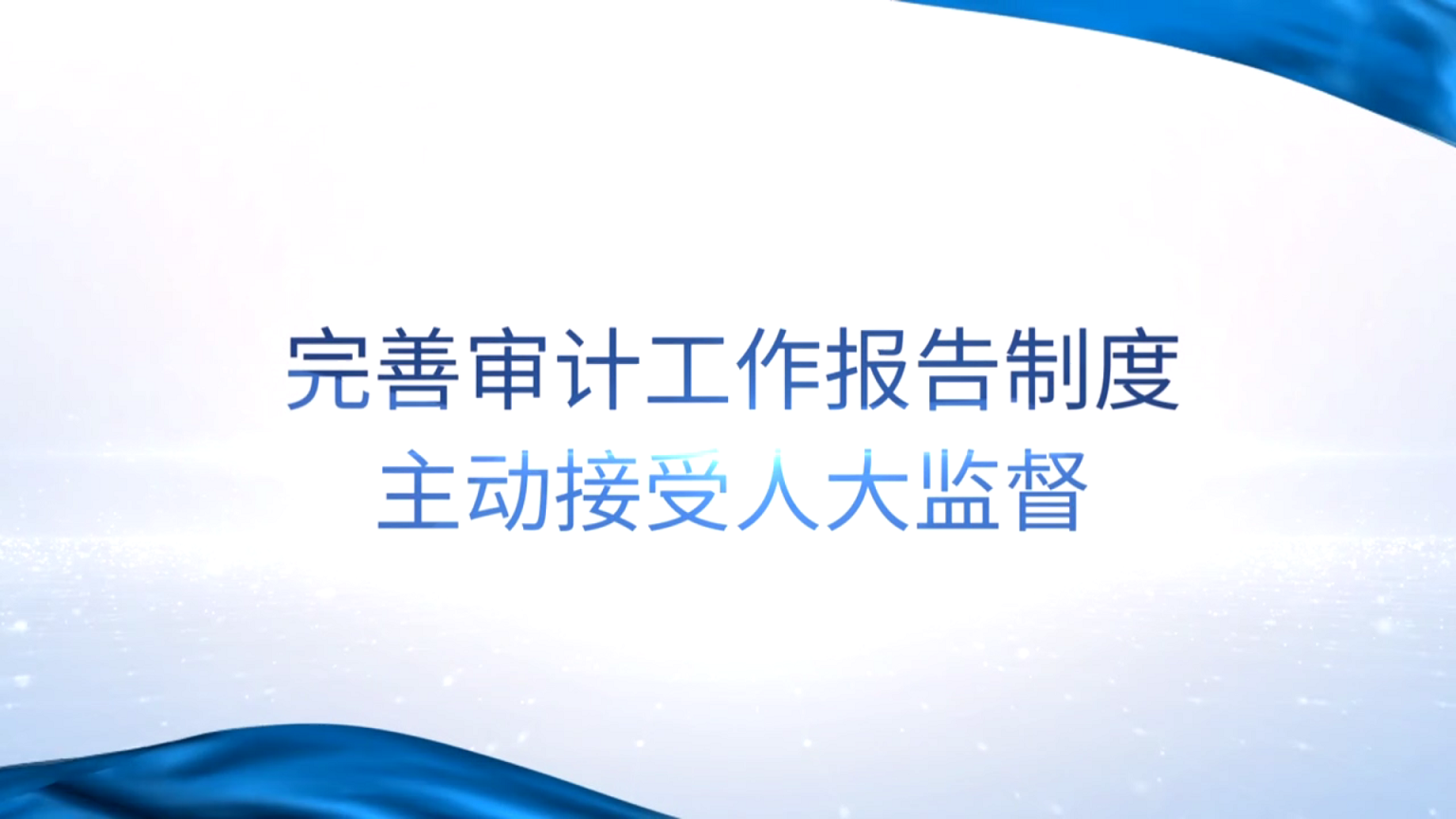 [專家談審計法]王雍君：完善審計工作報告制度 主動接受人大監督 